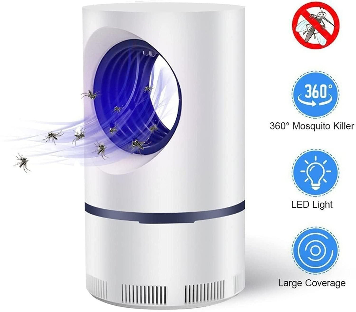 Electronic LED Mosquito Killer Lamp With USB Package