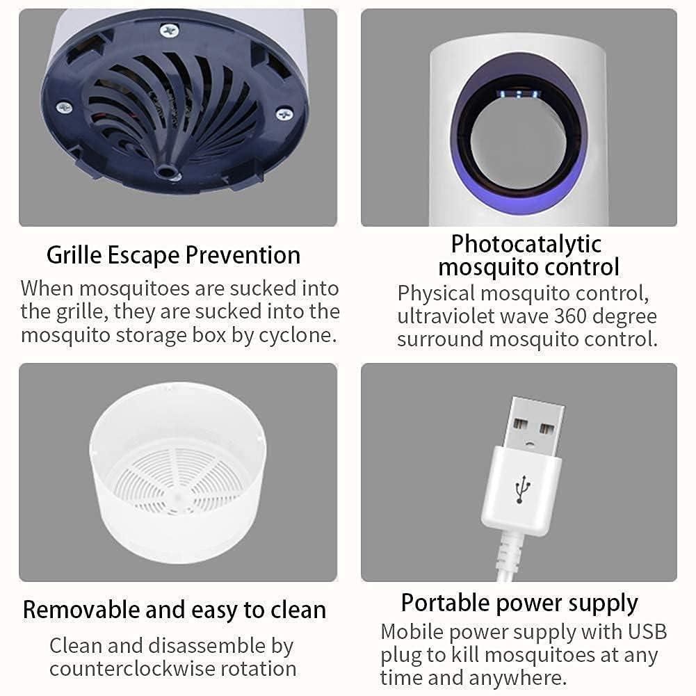 Electronic LED Mosquito Killer Lamp With USB Package